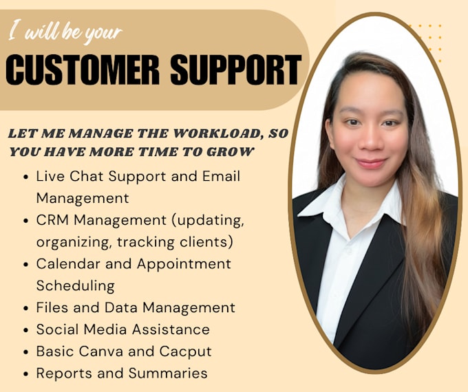 be your customer support agent