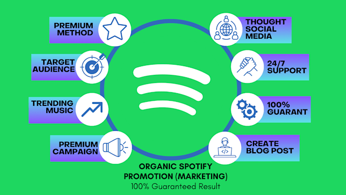 do spotify promotion to your targeted audience