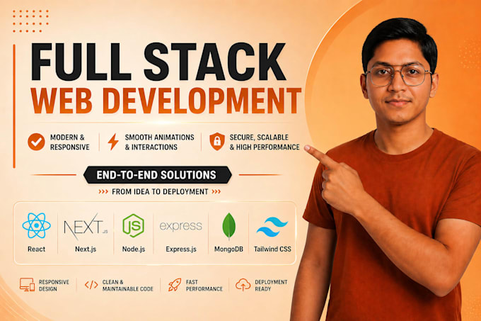build a production ready full stack web application for you
