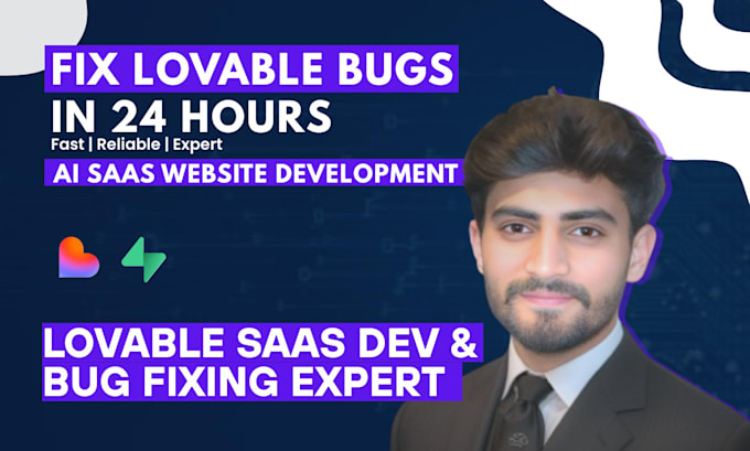 fix lovable bug and build responsive lovable ai saas website with modern
