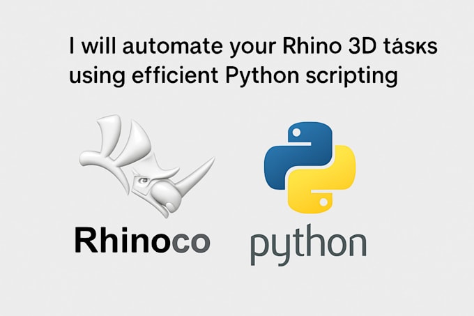 automate your rhino 3d tasks using python scripting