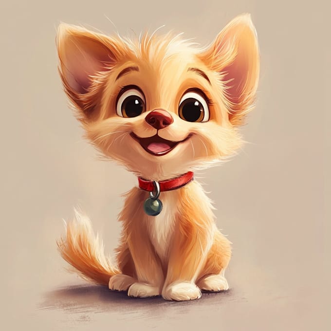 create amazing disney pet portrait