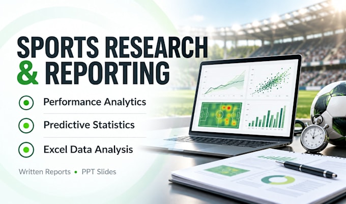 do sports performance analytics, predictive statistics, ppt, excel data analysis