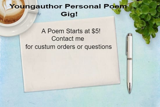 write a Personalized poem for you