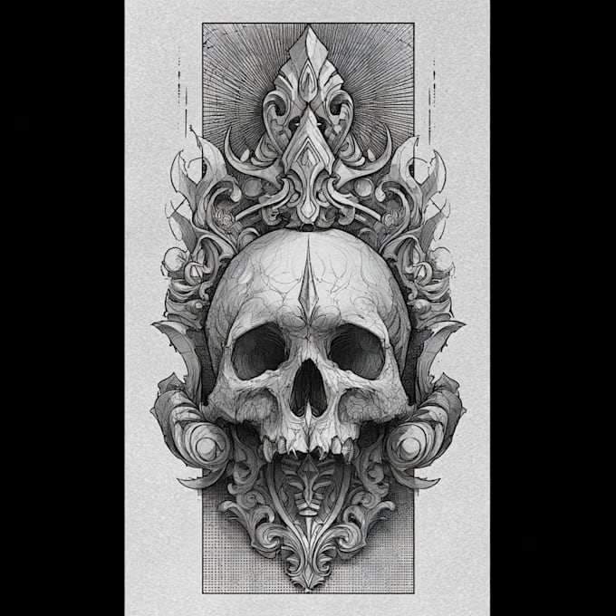 draw a unique custom tattoo design