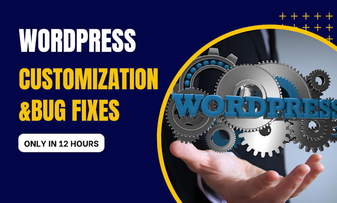do quick professional wordpress customization updates in 12 hours