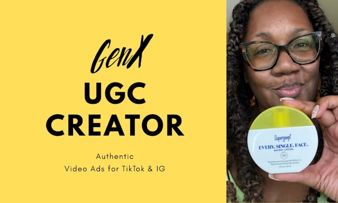 create authentic, genx ugc style content for social media