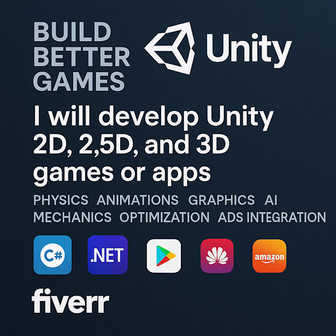 create games or cinematic scenes for you in unity