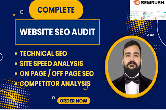 perform full site audit with technical SEO and optimization