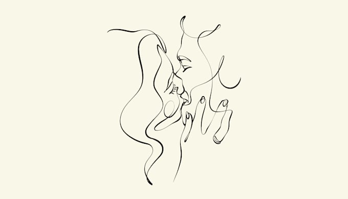draw minimalist artistic line art