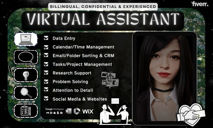 be your confidential, organized personal virtual assistant