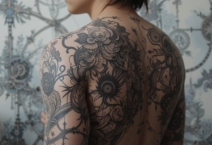 make traditional style tattoo