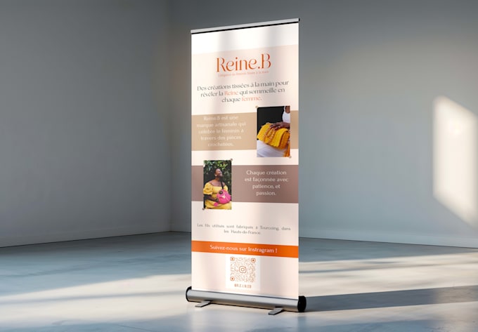 conception de roll up sur mesure