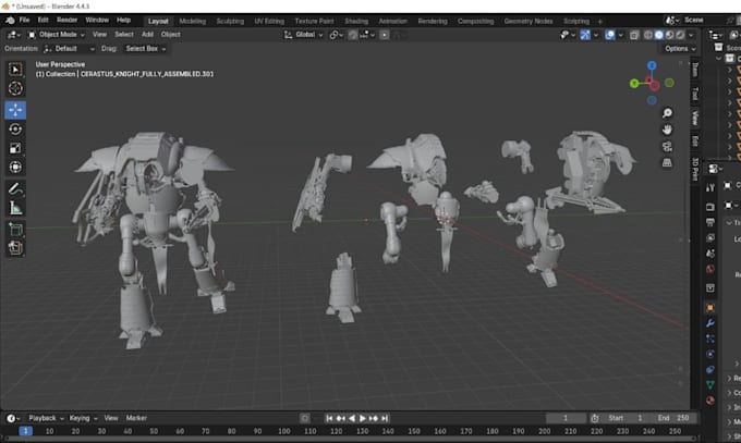 create repair split slice modify stl 3d model for 3d printing