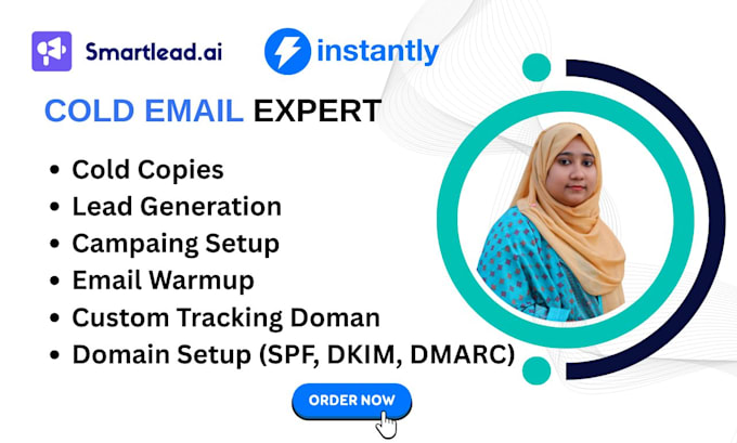 setup smartlead, instantly for cold email marketing and email warmup