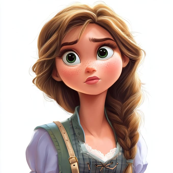 do your portrait in disney style