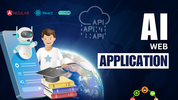develop ai website, chatbot, ai saas app, and custom website development