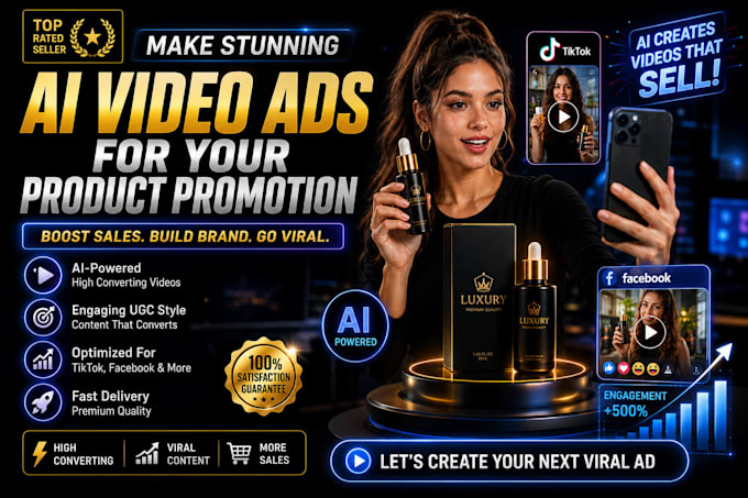 create stunning ai video ads for your product promotion