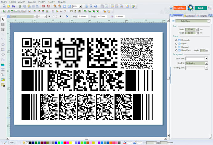 Customize qr code, bar code, maxi code, date matrix code by Huwansu ...