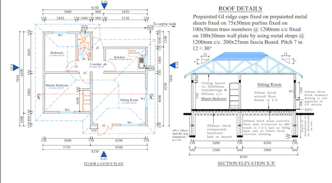 draw 2d floor plans, elevations, and sections in autocad