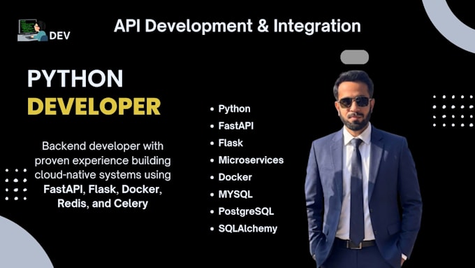 integrate any third party API into your python backend
