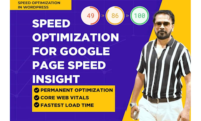do wordpress speed optimization in 24hr
