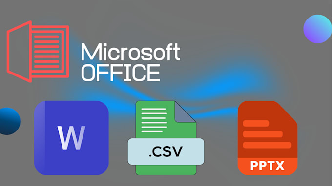 Complete your ms word or excel and powerpoint documents professionally ...