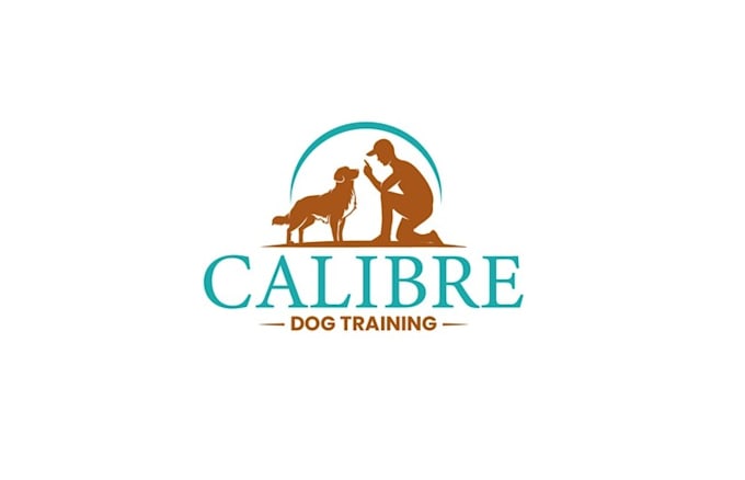 design caliber dog training logo