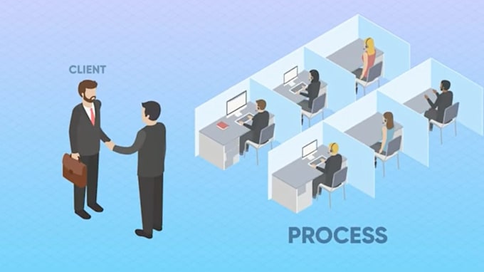 create a minimalist isometric animation for your brand identity