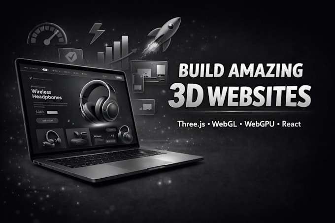 build 3d product pages with modeling and animation
