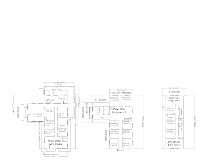 interior design and graphic plans