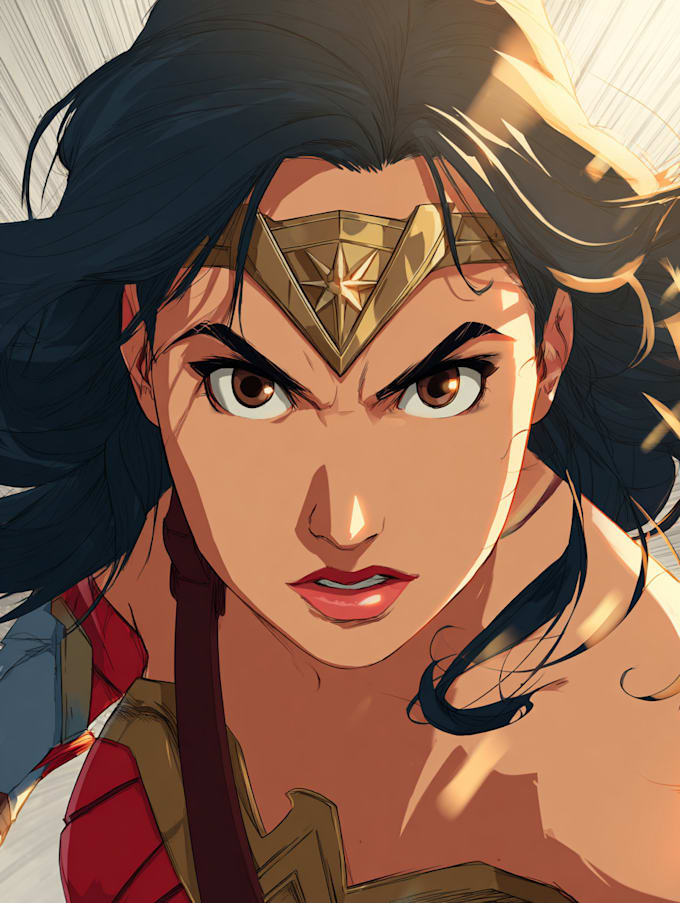 draw comic book illustration with comic book
