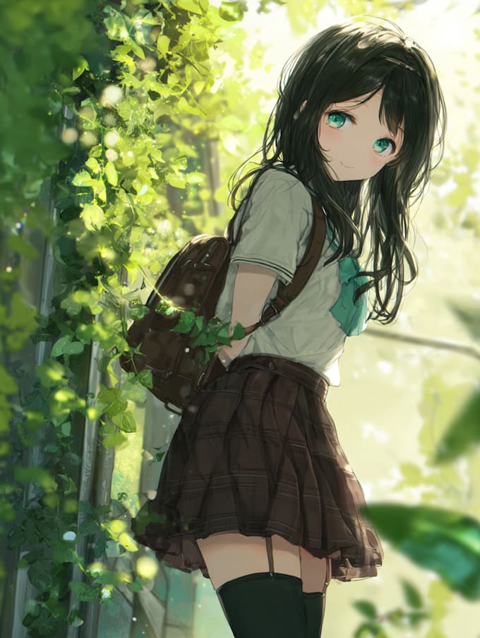 draw highest quality anime art drawing