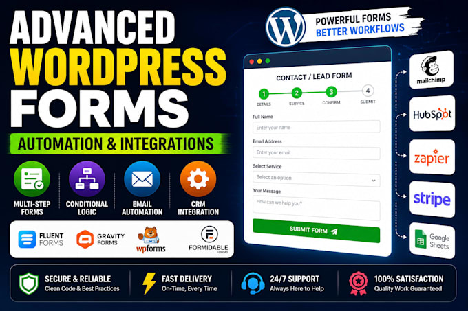 build advanced fluent forms with CRM, payments, and automations