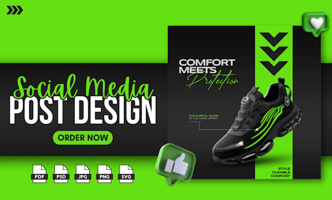 do social media post, facebook ad creative, ad image, instagram post, ads design