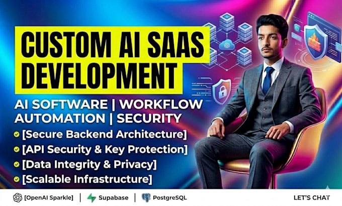 do custom ai saas web application and ai software development and deployment