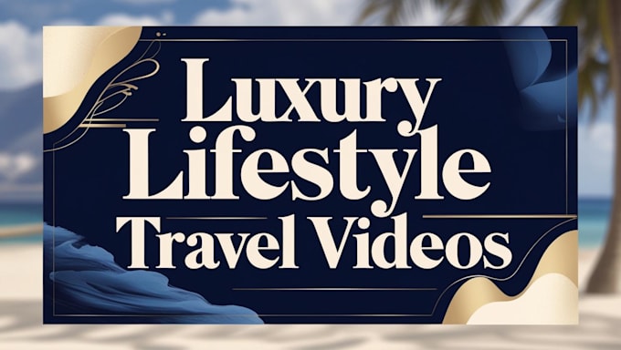 create luxury lifestyle traveling videos for youtube cash cow videos
