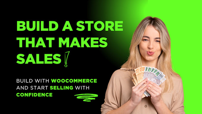 create or redesign a professional woocommerce store