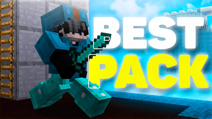 pro minecraft bedwars thumbnail high CTR