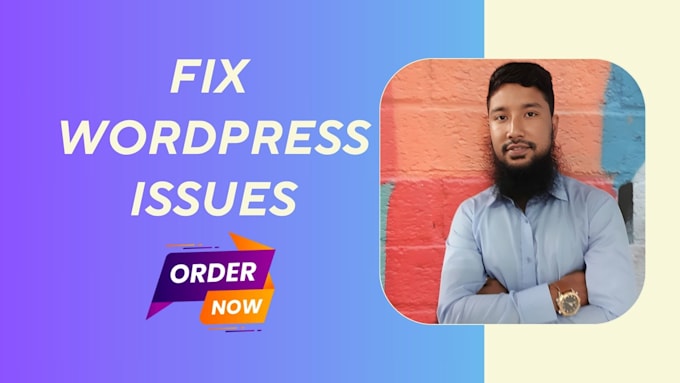 fix wordpress errors, bugs, and issues professionally