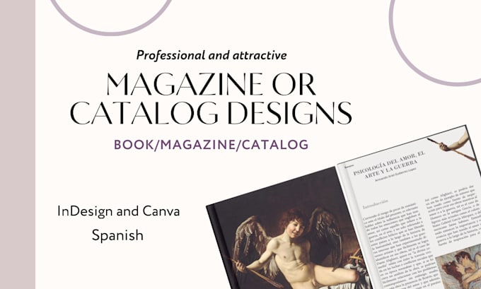 design your visually appealing magazine or catalog