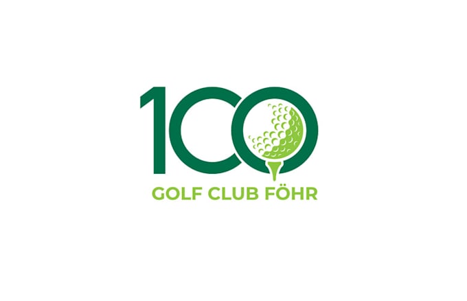 design creative top golf course logo