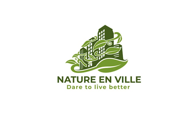 design outstanding nature villy logo