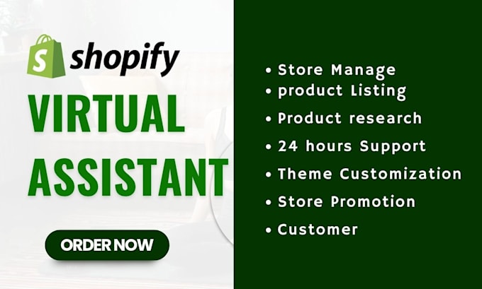 be your shopify etsy woocommerce wix virtual assistant ecommerce store manager