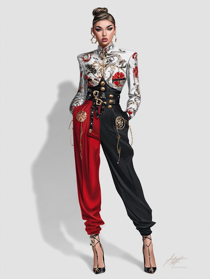create fashion design and for your brand