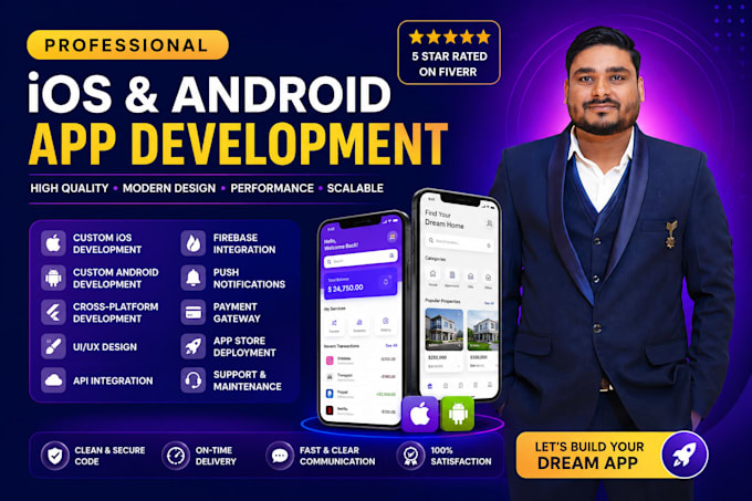 do ios app development android app development  ios app android app ai app