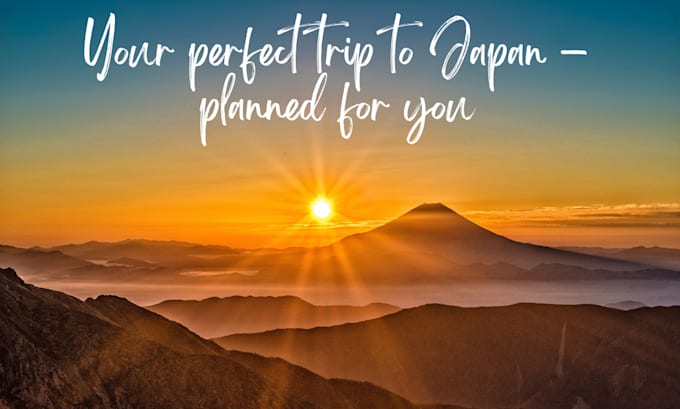 design your japan travel itinerary and transport guide