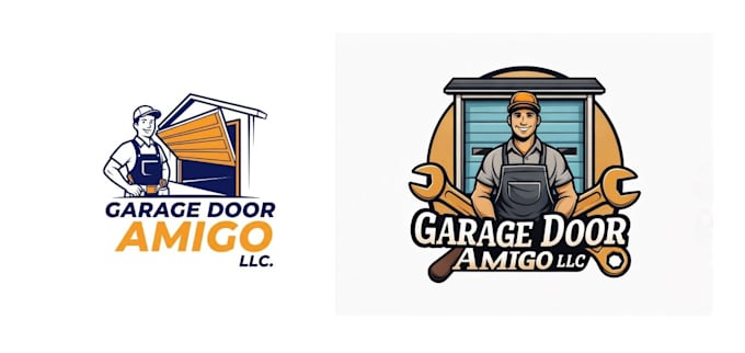 do professional garage logo