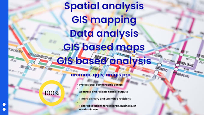 do gis mapping, spatial analysis with arcgis