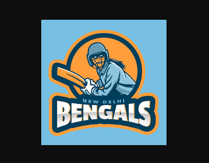 make looks nice cricket sports brand logo